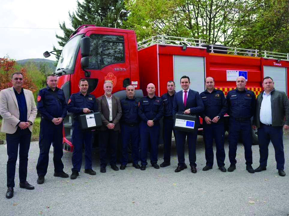 Ενίσχυση της διασυνοριακής περιοχής στην ανίχνευση και αντιμετώπιση δασικών πυρκαγιών